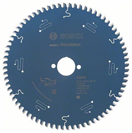 Bosch  Alüminyum Testere Bıçağı 210*30 mm 72 Diş Expert 2608644105